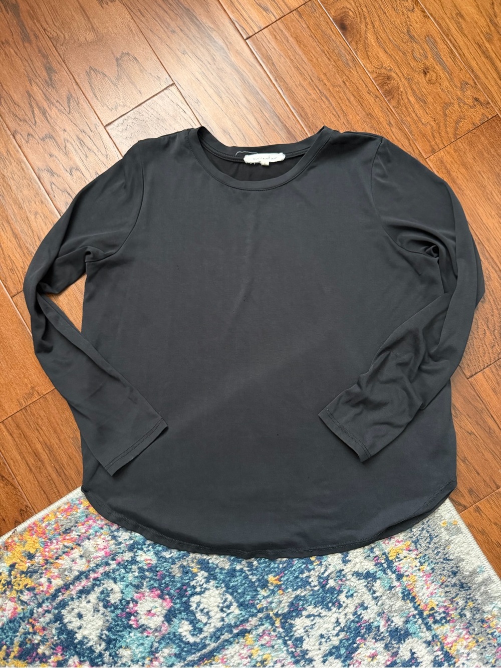 Current Air Athletic Shirt Black Large Longsleeve